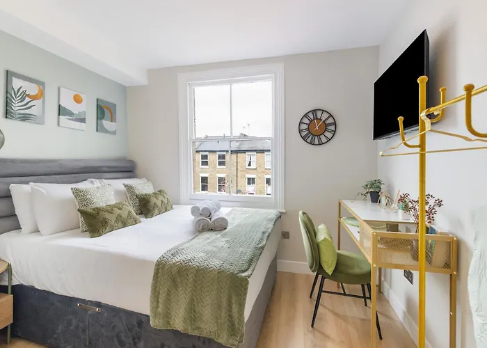 Urban Green Oasis Modern Minimalist Studio